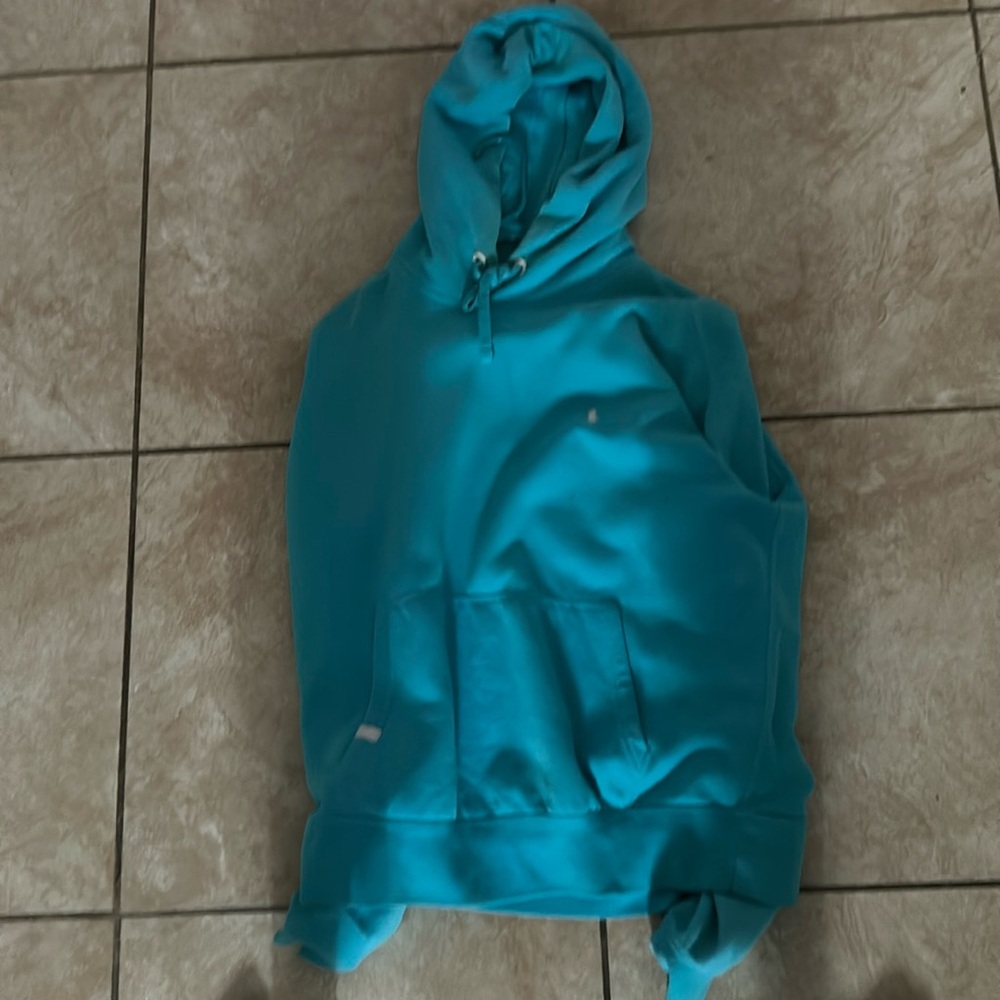 Baby blue polo hoodie